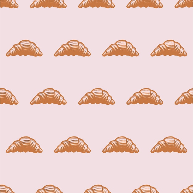 Free vector seamless pattern bakery cake background