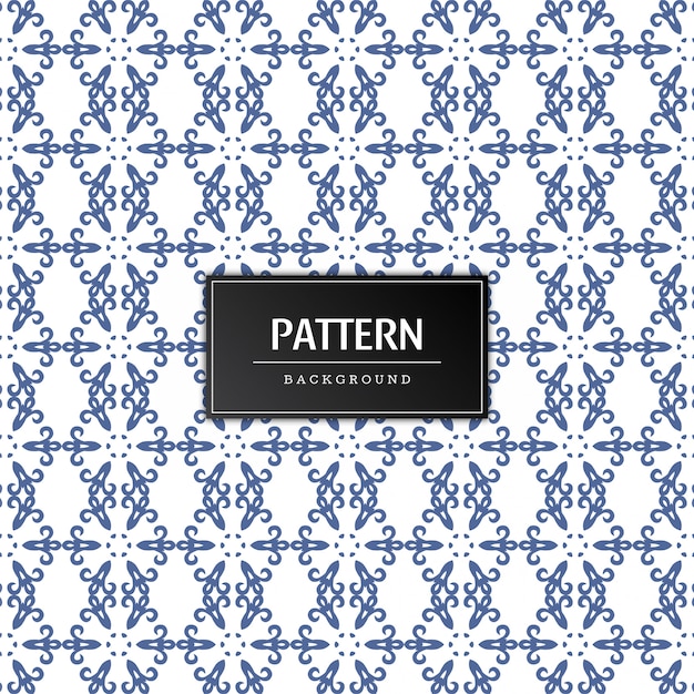 Seamless pattern decorative vector