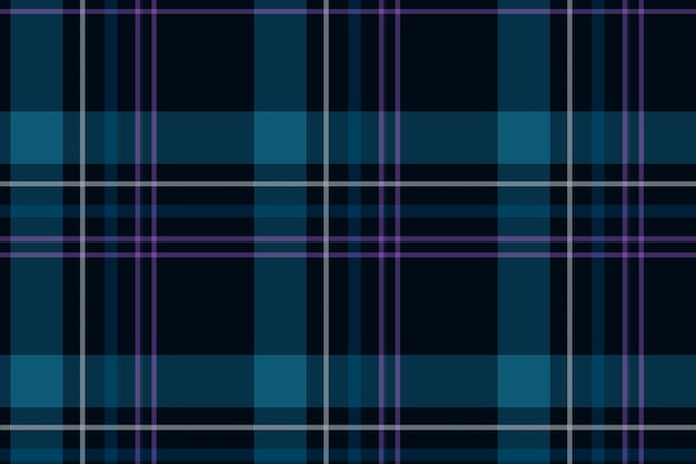 Free vector seamless plaid background, blue checkered pattern design vector