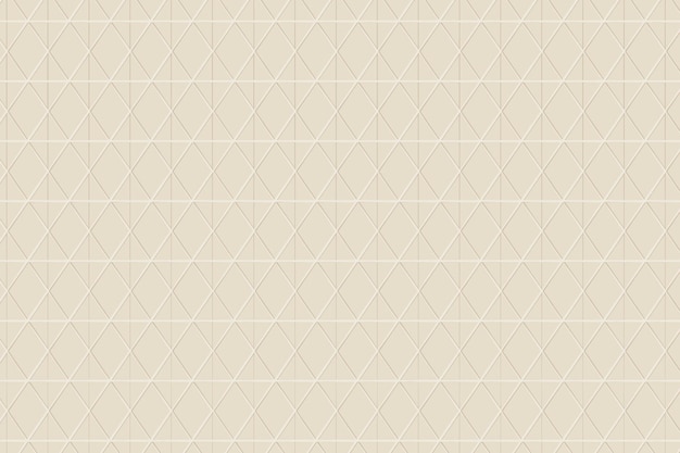 Free vector seamless rhombus pattern on a beige background