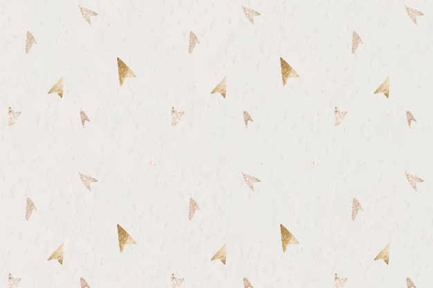 Seamless shimmering golden arrow background