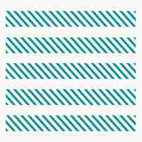 Free vector seamless stripes illustrator brush stroke vector set