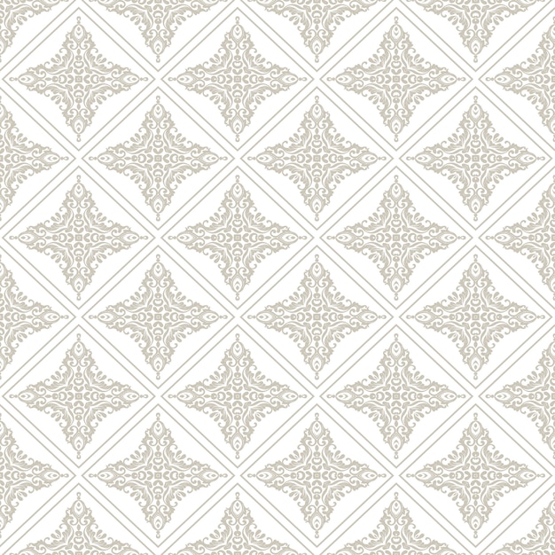 Seamless tiled decorative pattern design