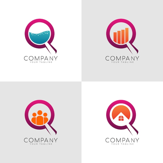 Download Free Search Lab Logo Premium Vector Use our free logo maker to create a logo and build your brand. Put your logo on business cards, promotional products, or your website for brand visibility.