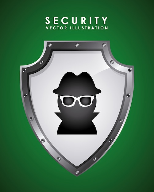 Security graphic design  vector illustration