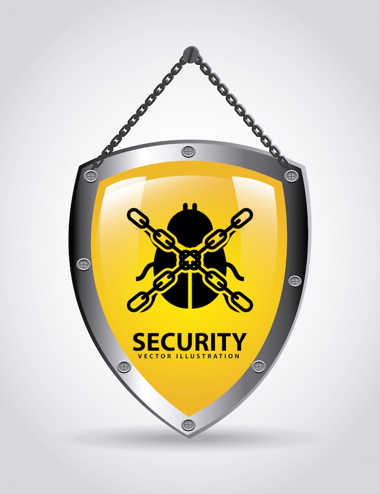 Free Vector security graphic design  vector illustration