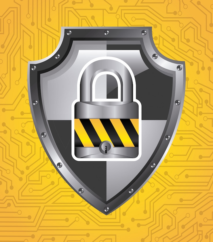 Free Vector security graphic design  vector illustration