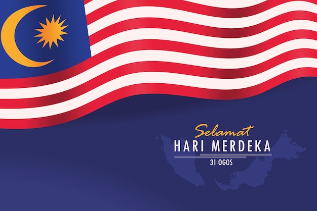 selamat hari merdeka banner design