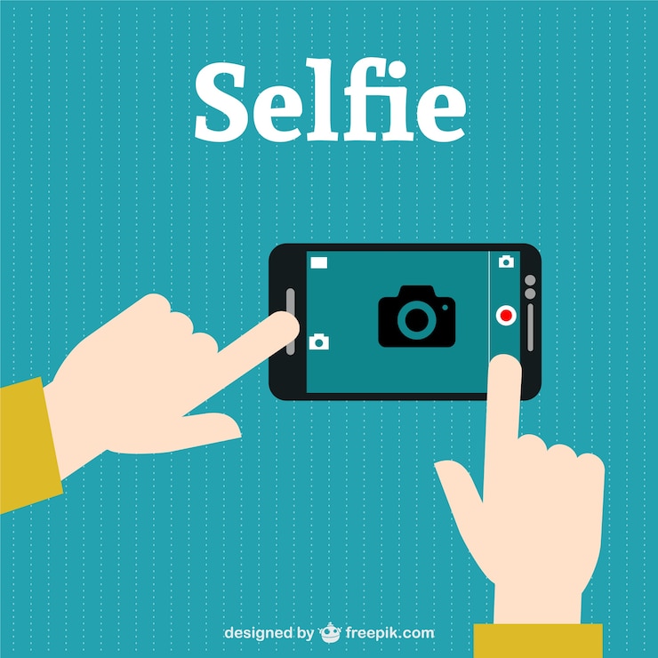Free Vector selfie pic