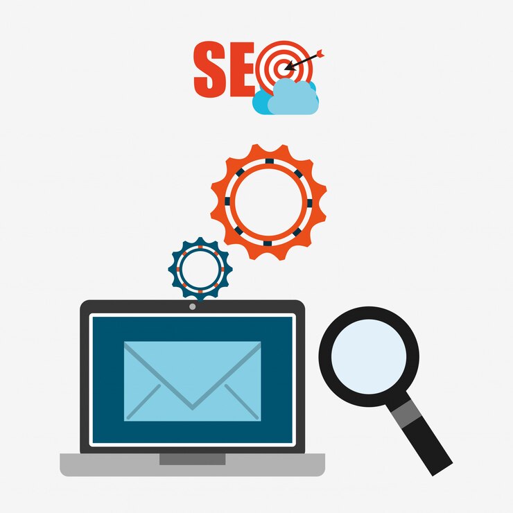 Free Vector seo concept illustration