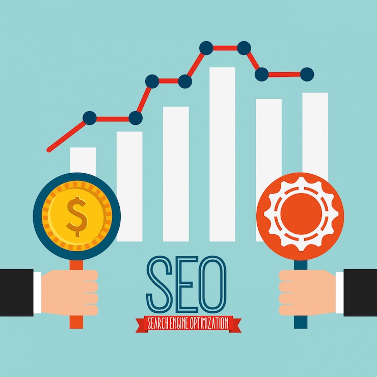 Free Vector seo concept illustration