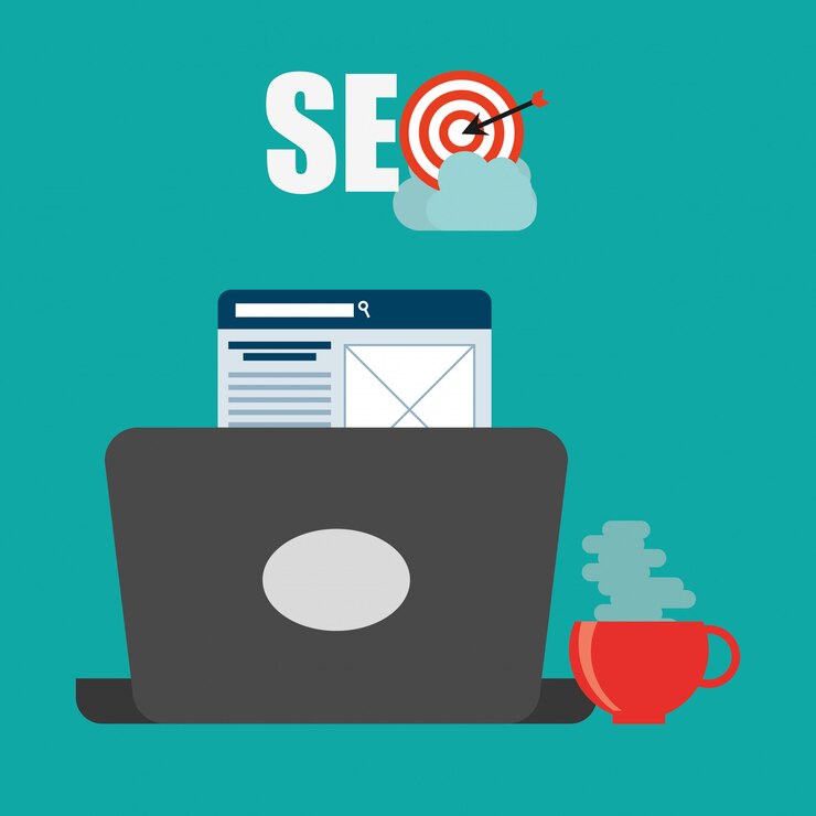 Free Vector seo concept illustration