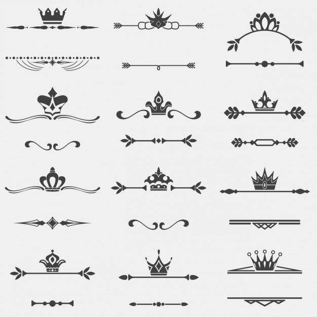無料Vector クラウンコレクションをseparatings