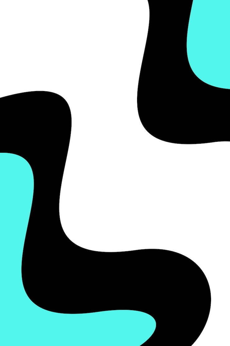 Free Vector a series of curved lines with a black background behind it