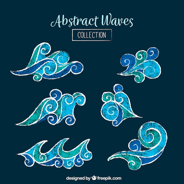 Set of abstract waves