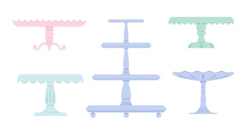 Free Cupcake Stand Vectors 100 Images In Ai Eps Format Page 2