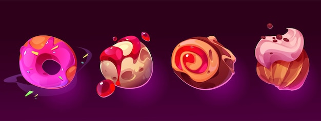 set-candy-pastry-planets-isolated-backgr