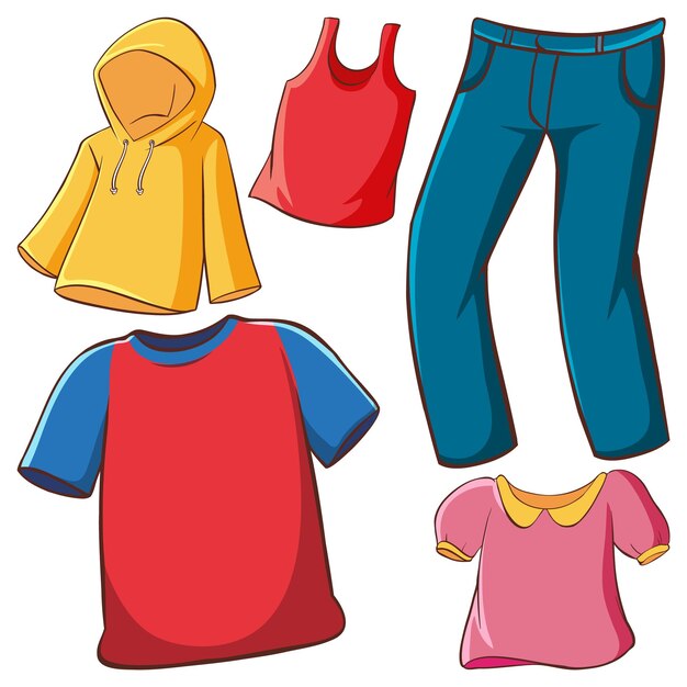 Clothing Clipart Images - Free Download on Freepik