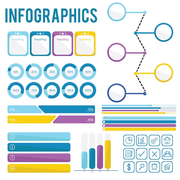 Infographicsのコレクションを設定する