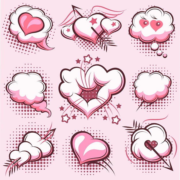 Valentine Heart Bubble PNG, Vector, PSD, and Clipart With