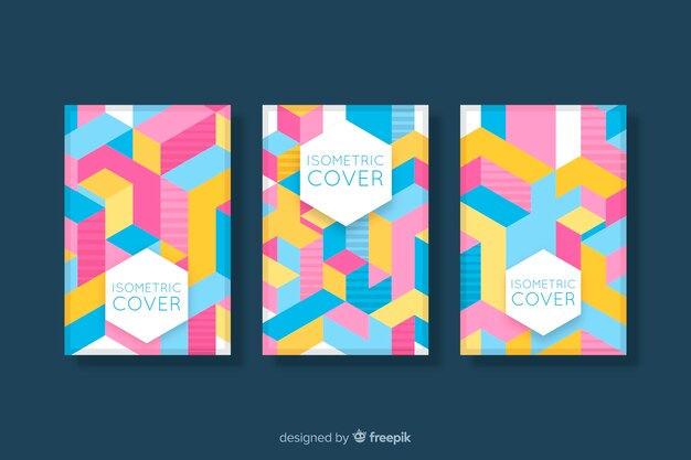 Set of covers with geometric designs