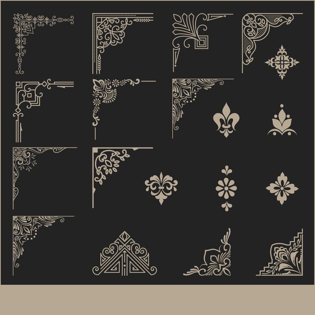 Free Free 233 Corner Ornaments Svg SVG PNG EPS DXF File