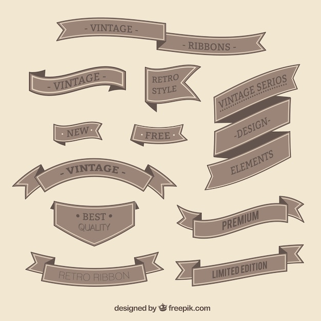 Get a Beautiful Collection of Decorative Vintage Ribbons