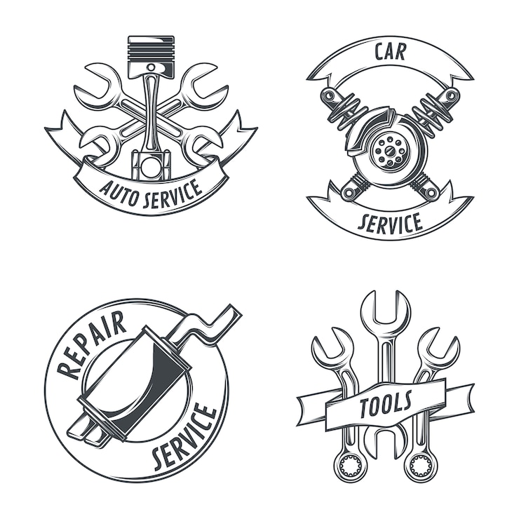 Free Vector set of drawings