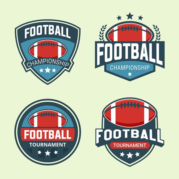 Download Free Football Logo Soccer Logo American Soccer Team Labels Emblems With Football Balls Vector Illustration Premium Vector Use our free logo maker to create a logo and build your brand. Put your logo on business cards, promotional products, or your website for brand visibility.