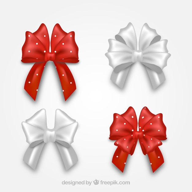 White ribbon bow Vectors & Illustrations for Free Download