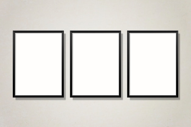 Free vector set of gallery frames