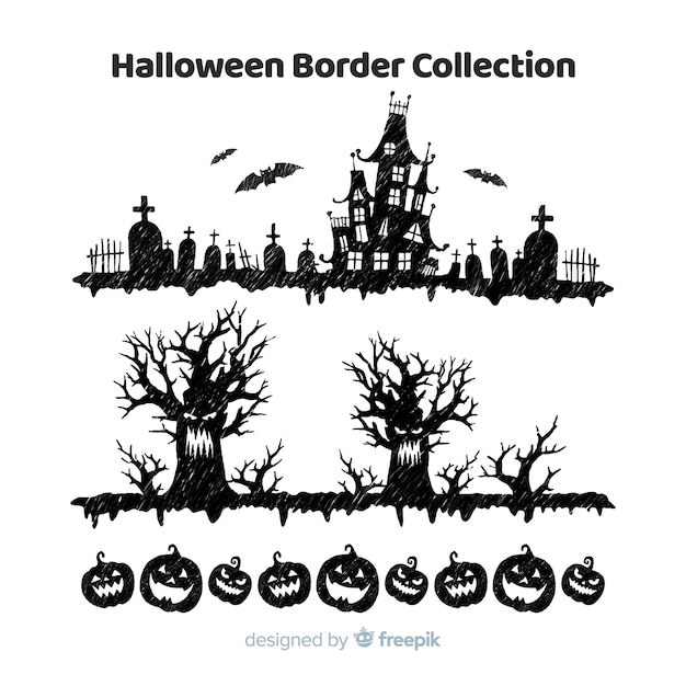 Набор границ Хэллоуина