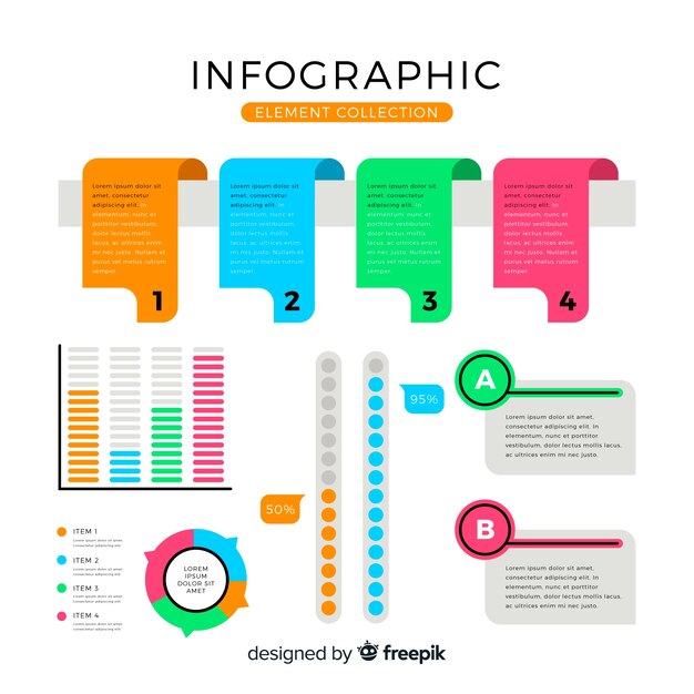 Set of infographic elements