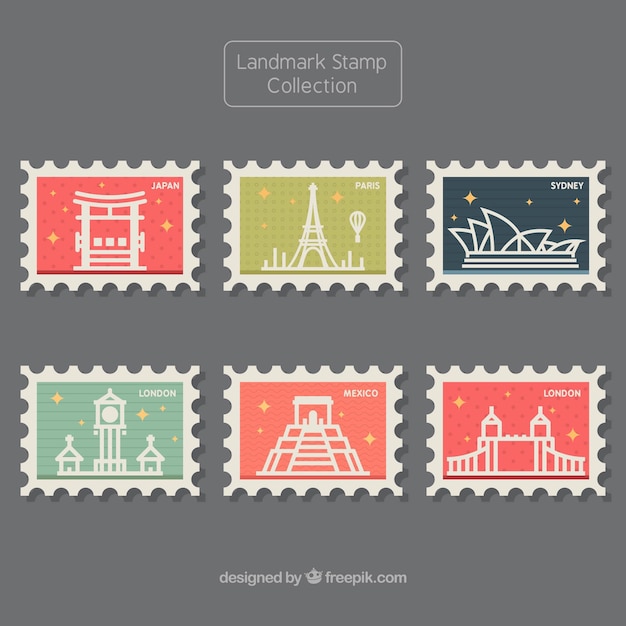 Postage Stamp Vector Art, Icons, and Graphics for Free Download