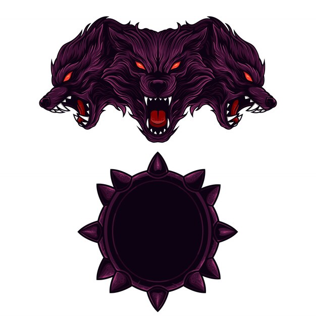 Download Free Set Mascot Logo Cerberus Premium Vector Use our free logo maker to create a logo and build your brand. Put your logo on business cards, promotional products, or your website for brand visibility.