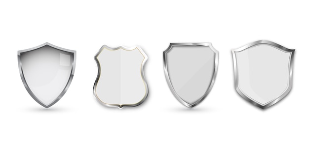 Download Transparent Shield Logo Template PSD - Free PSD Mockup Templates