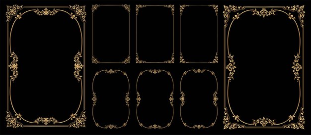アンティークフレーム 画像 無料のベクター ストックフォト Psd