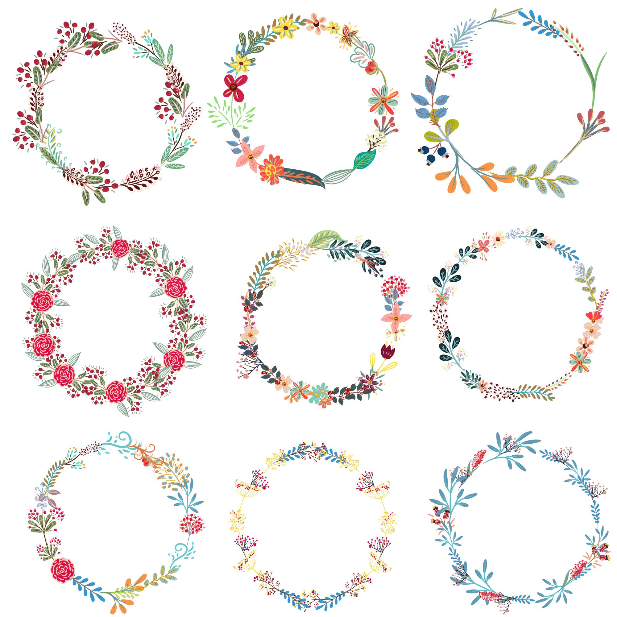 Wreath 画像 無料のベクター ストックフォト Psd