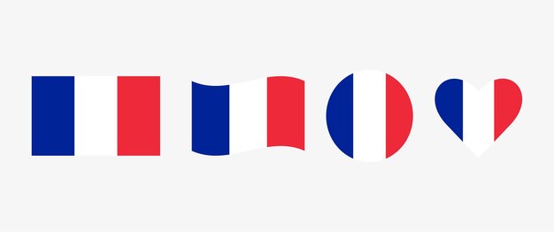 フランスの国旗のイラスト 無料のベクター フランスの国旗のイラスト 無料のベクター