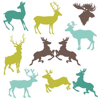 トナカイ シルエット 画像 無料のベクター ストックフォト Psd トナカイ シルエット 画像 無料のベクター ストックフォト Psd