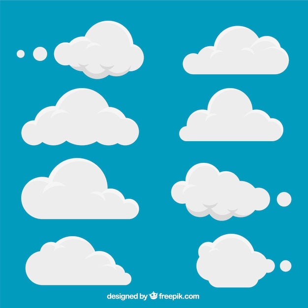 Free Set Of White Clouds Vector Free Svg To Png Convert Svg Files To Png Online