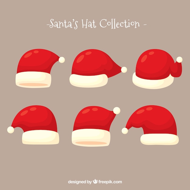 Набор шляп Санта-Клауса