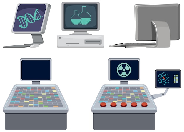 Set di computer per esperimenti scientifici