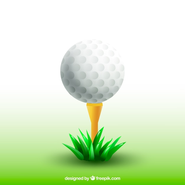 Free vector set of silhouettes golf men