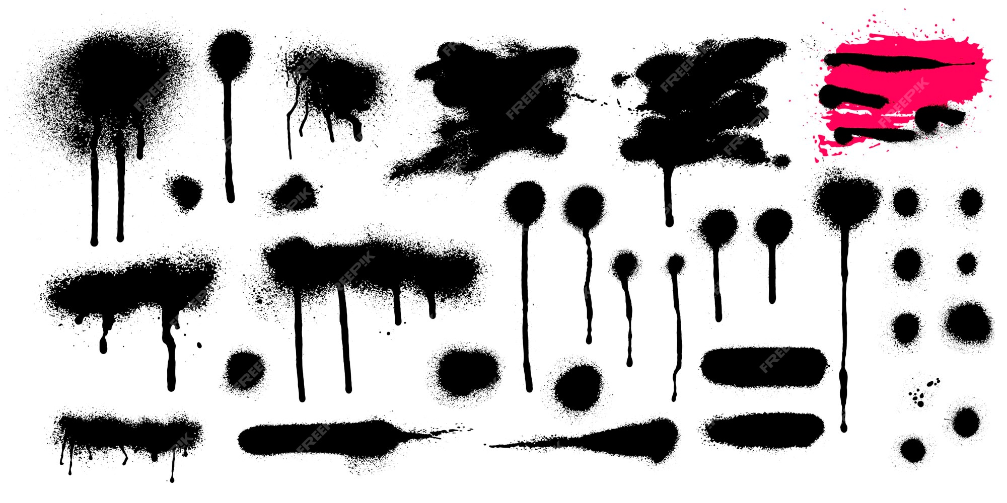 Spray Painted Texture Graffiti Stencil Template Stock Vector (Royalty Free)  1627913980