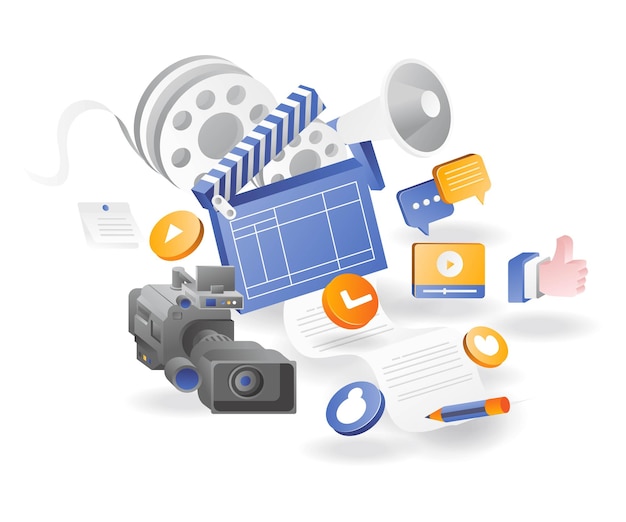 A set of videography tools for social media marketing