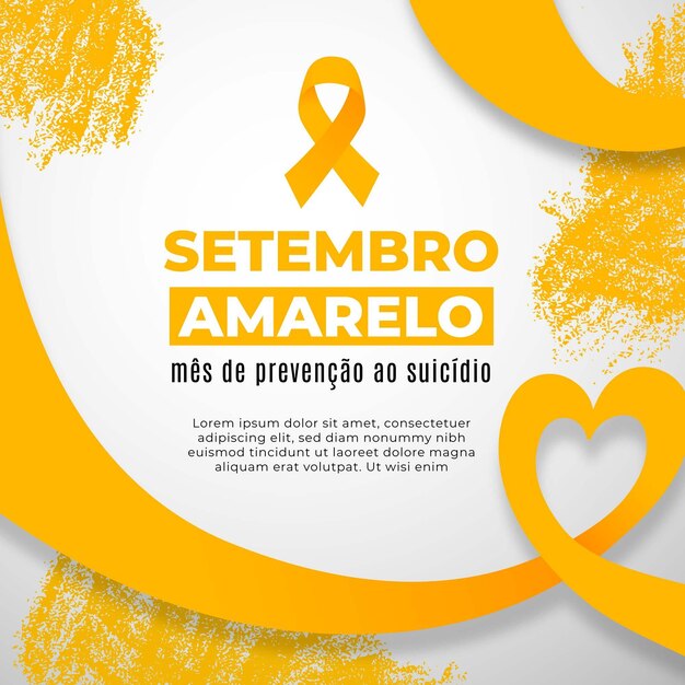 Setembro amarelo concept