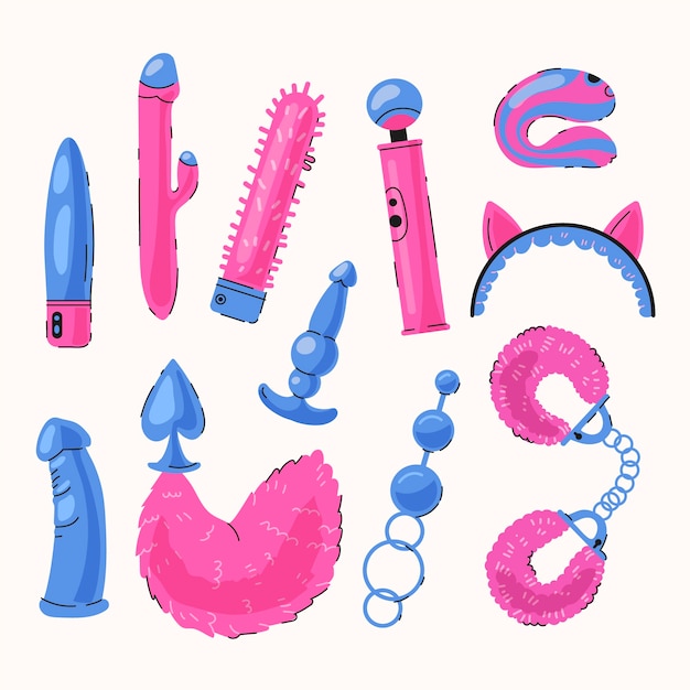 Sex toys element collection