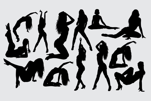Sexy Female Silhouette Images Free Vectors Stock Photos Psd