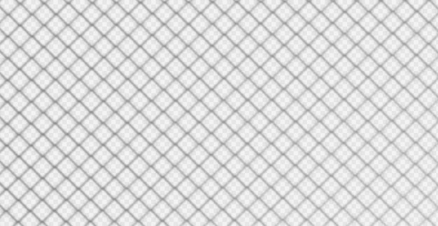 Shadow effect of metal fence mesh